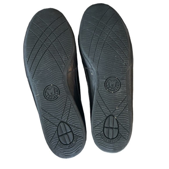 Mephisto Air Relax Black Patent Leather Sneakers Size 8.5 Low Top Lace Up - Picture 6 of 15